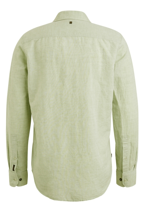 PME legend long sleeve shirt ctn 2tone linen
